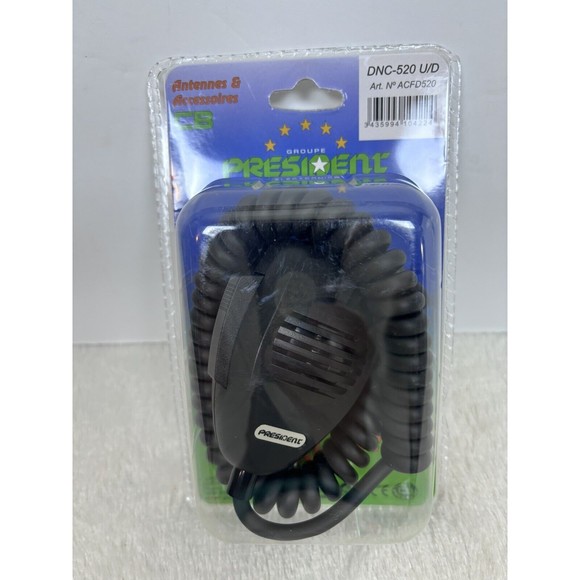 PRESIDENT DNC-520UD 6 PIN CB RADIO MICROPHONE FOR JOHNNY HARRY TAYLOR WALKER JFK - Picture 3 of 5